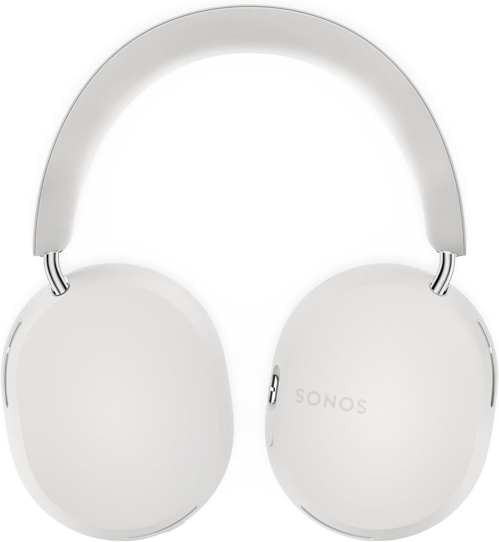 Sonos Ace | Noise Cancelling Wireless Over-Ear Headphones with Bluetooth, 30-Hour Battery Life, Spatial Audio, Dolby Atmos, Dynamic Head Tracking - White (Pack of 2)
