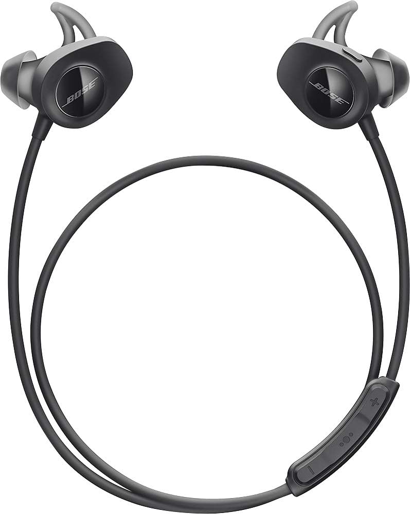 BOSE SoundSport Wireless Headphones, Black (Renewed)