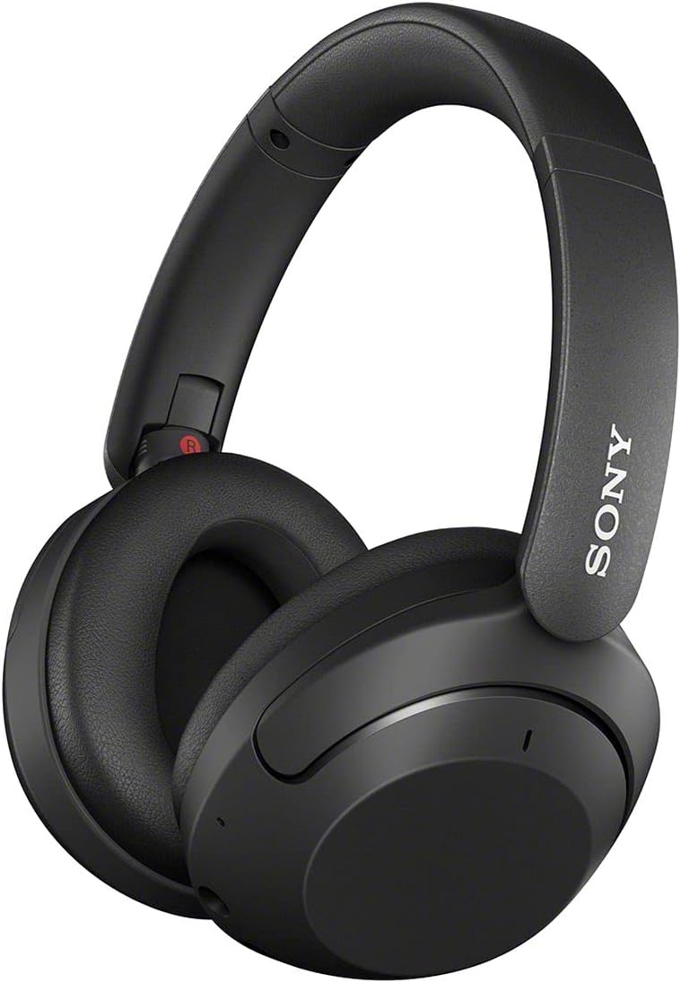 Sony Extra Bass Wireless Noise Cancelling Bluetooth Headphone, up to 30hr Battery, Over-Ear - Optimised for Alexa and Google Assistant, Hands-Free Calls - WH-XB910NZ - Limited Edition - Onyx Black