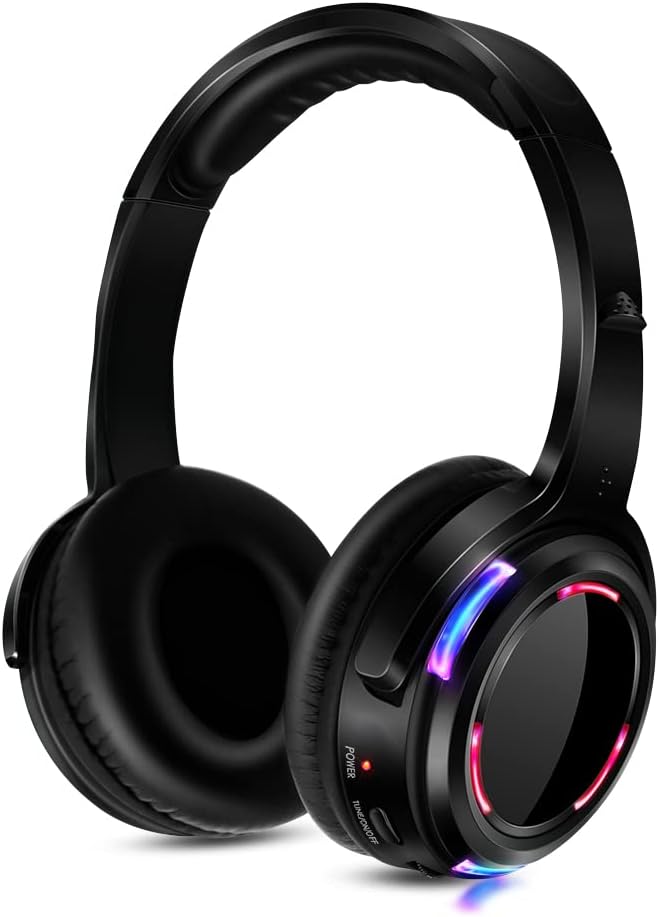 Factory Sell Silent Disco led Headphone Complete System (10 Headphone + 3 Transmitter)