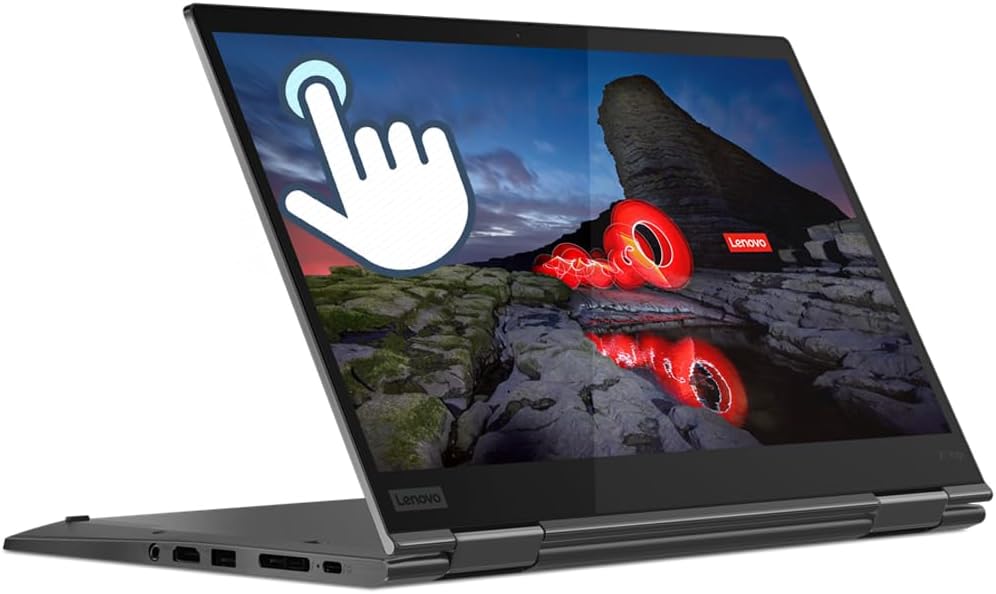 Lenovo ThinkPad X1 Yoga Gen 5 Laptop, 14' Multi-Touch 2-in-1 Laptop, Core i7-10610U, 16GB RAM, 512GB SSD, Windows 11 Pro, WQHD Touchscreen IPS, Backlitkey, Fingerprint (Refurbished)
