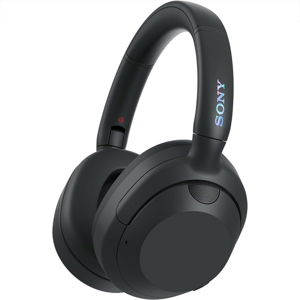 Sony WHULT900N/B ULT WEAR Wireless Noise Canceling Headphones - Black Bundle with 2 YR CPS Enhanced Protection Pack, Mizco Travelocity in-Ear Headphone, Deco Gear Hard Case and Type C Adapter