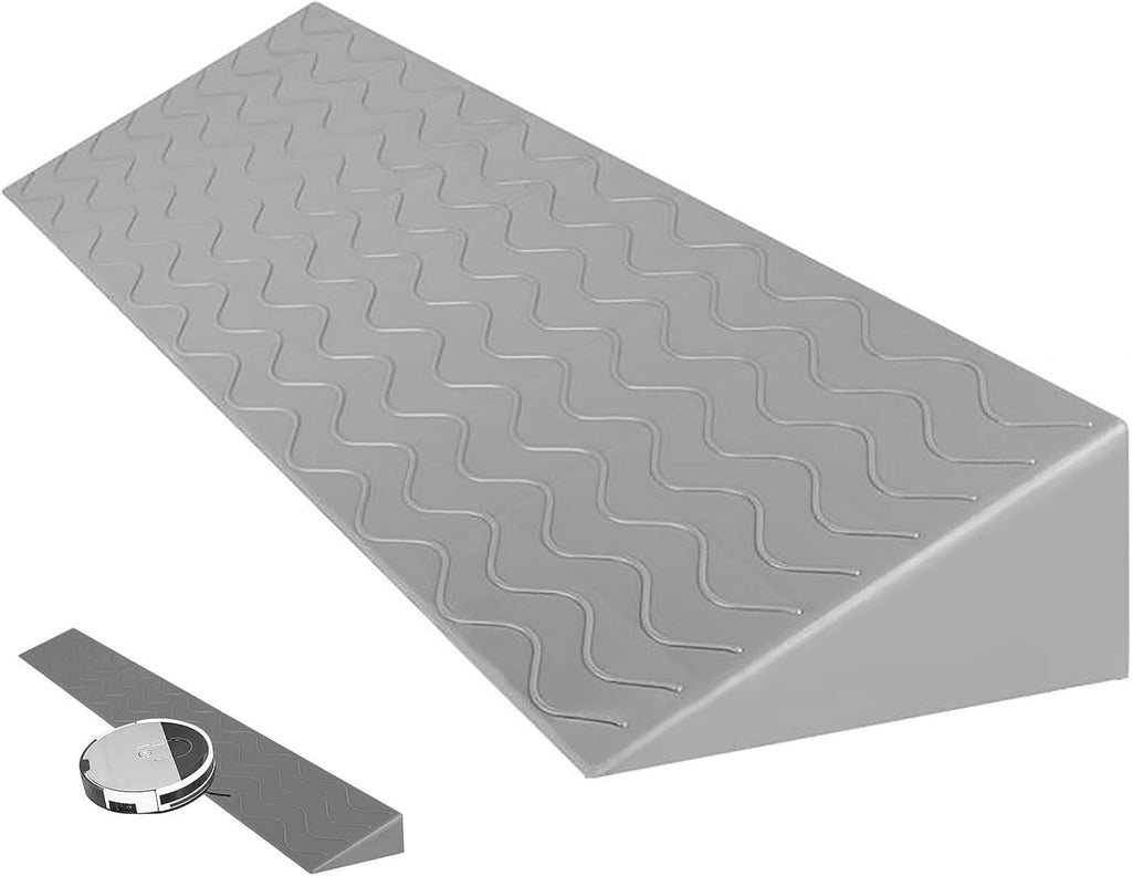Ramps Portable Threshold Ramps, 3-9cm High, Indoor Curb Ramps, Non-Slip Kerb Ramp for Threshold Wheelchair Scooter Sweeping Robot, Door Step Accessible Rise Channel Mat (Color : Yellow, Size : 100x1