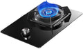 Portable Gas Stove,Single Burner Propane Stove,Max 17742.4BTU with Pulse Electronic Ignition Tempered Glass Suitable for Apartments Kitchens and More (Color : LPG)