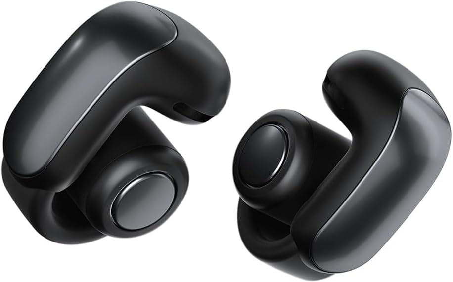 Bose New Ultra Open Earbuds with Immersive Audio, Open Ear Wireless Clip on Earbuds for Comfort, OpenAudio for Awareness, Up to 48 Hours of Battery Life with Green Extreme Portable Charger