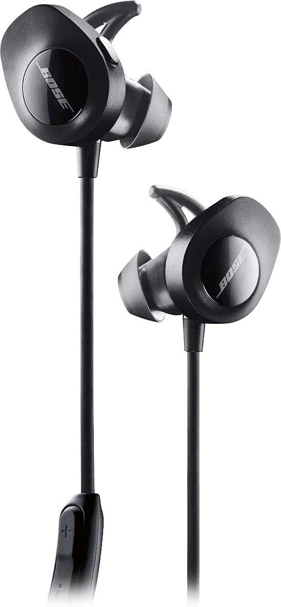 BOSE SoundSport Wireless Headphones, Black (Renewed)