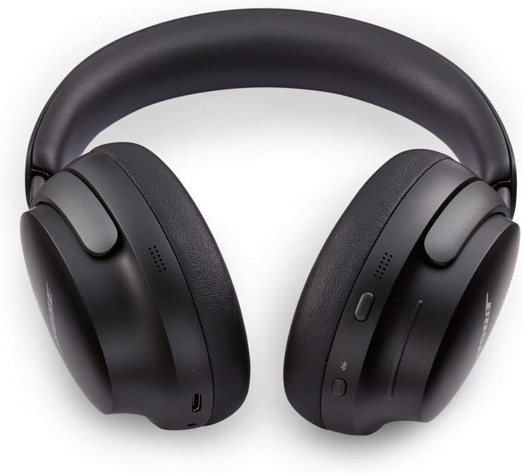 Bose QuietComfort Ultra Wireless Noise Cancelling Headphones with Spatial Audio, Black (Renewed Premium)