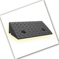 Curb ramp,Driveway ramp, 2' 8' Rise Non-Slip Wheelchair Threshold Ramp Heavy Duty Driveway Ramps for Doorway Sidewalk Garage(H 12 CM/4.7')