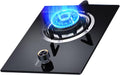 Gas Stove,Single Burner,Portable 5.2KW Gas Stove,Gas/LP Gas Conversion Stove,Tempered Glass Cast Iron Pot Rack,with Flameout Protection,for Home Kitchen(LPG)