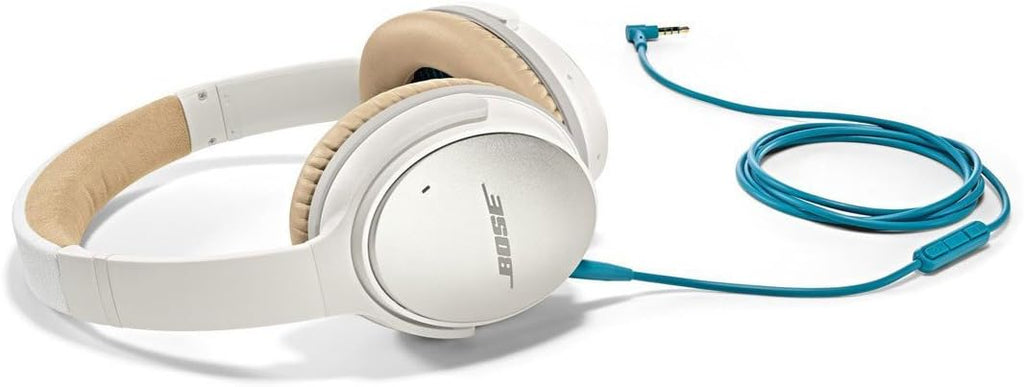 Bose QuietComfort 25 Acoustic Noise Cancelling Headphones for Samsung and Android Devices, White (Wired, 3.5mm)