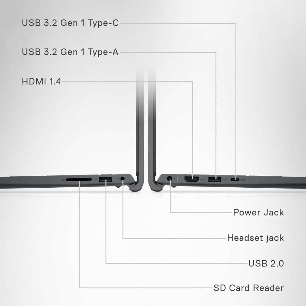 Dell 15.6' FHD Touchscreen Laptop Computer | AMD Ryzen 5 7530U CPU | 32GB RAM | 1TB Storage (512GB PCIe SSD + 512GB External) | WOWPC Bundle | Long Battery Life | Windows 11 with Microsoft Office