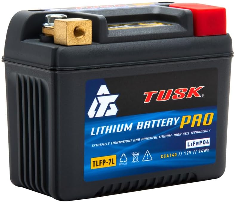 Tusk Lithium Pro Battery TLFP-7L For KTM 250 XC-W (E-Start) 2008-2018