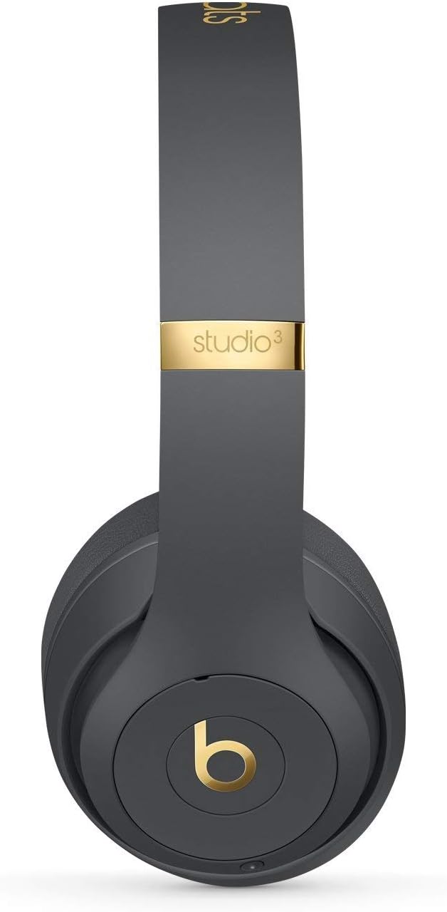 Beats Studio3 Wireless Headphones - Shadow Gray (Renewed)