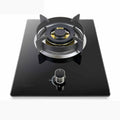Portable Single Burner Gas Stove,Tempered Glass Panel Wok Indoor Gas Stove LPG/NG,Suitable for RV Home Camping Garden Catering(LPG)