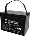 ML-GROUP34-12 Volt 60 AH, Internal Thread (INT) Terminal, Rechargeable SLA AGM Battery