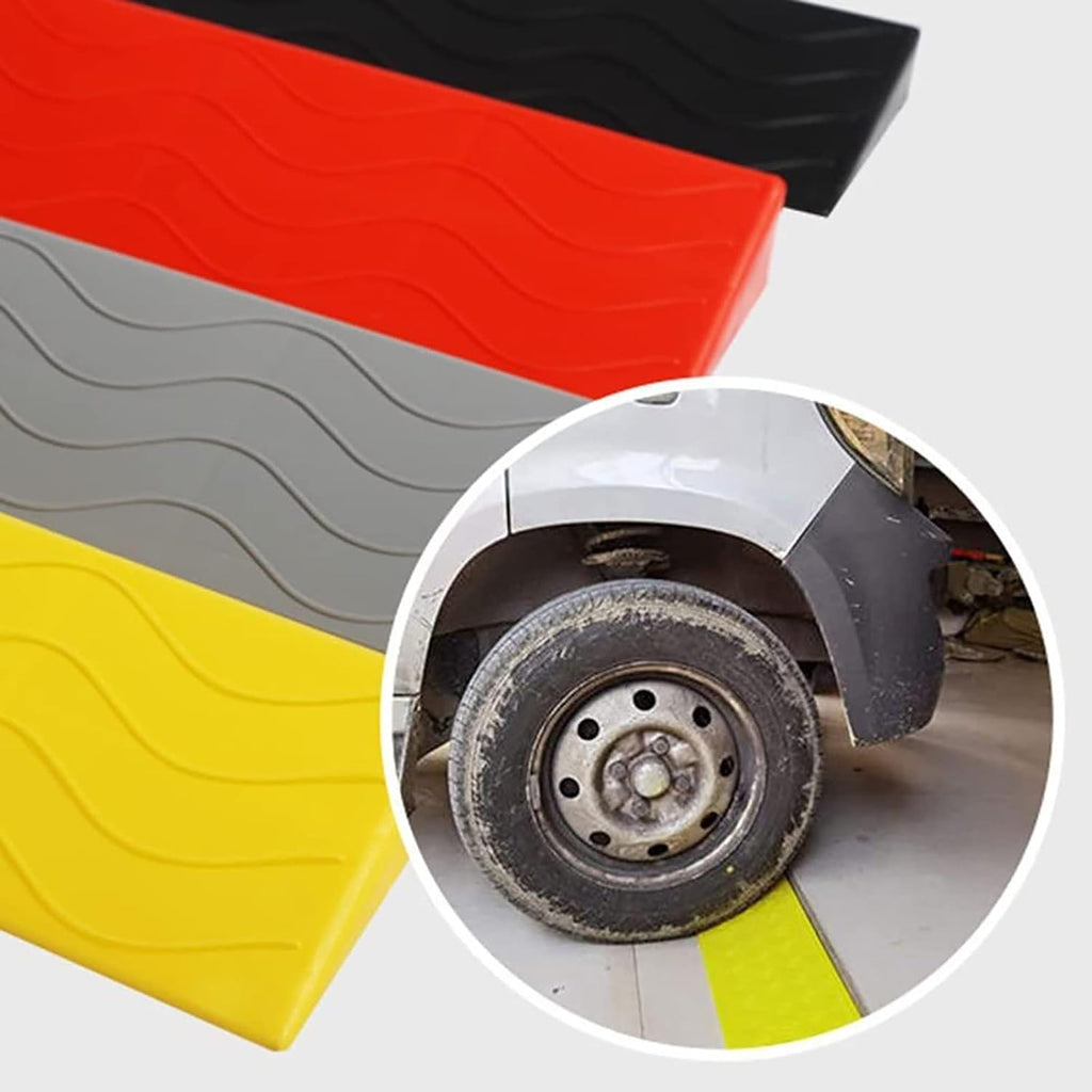 Ramps Portable Threshold Ramps, 3-9cm High, Indoor Curb Ramps, Non-Slip Kerb Ramp for Threshold Wheelchair Scooter Sweeping Robot, Door Step Accessible Rise Channel Mat (Color : Yellow, Size : 100x1