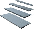 Rubber Door Threshold Ramp, Heavy-Duty Wheelchair & Vehicle Ramp for Doorways & Garages, Ideal for Home, Elderly, Wheelchairs & More - Multiple Heights Available