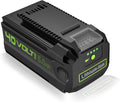40V 5.0Ah Rechargeable Battery Replacement for Greenworks 40V Battery 29472 29462 29252 20202 22262 G-MAX Cordless Power Tools 2531225322 20642 22272 27062 21242(NOT for Gen 1)