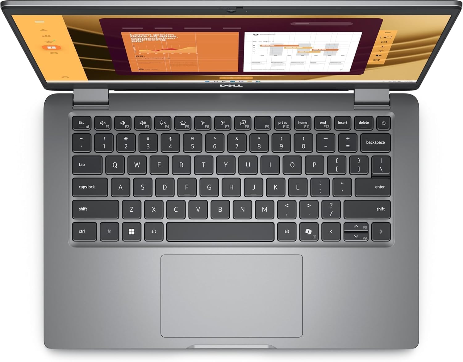 Dell Latitude 5350 Multi-Touch 2-in-1 Laptop 13.3' FHD, Intel Core Ultra 5-135U, 32GB RAM, 1TB NVMe SSD, Webcam, AX Wi-Fi, BT, Backlit Keyboard, Thunderbolt, HDMI, USB C, Windows 11 Pro, Notebook Grey