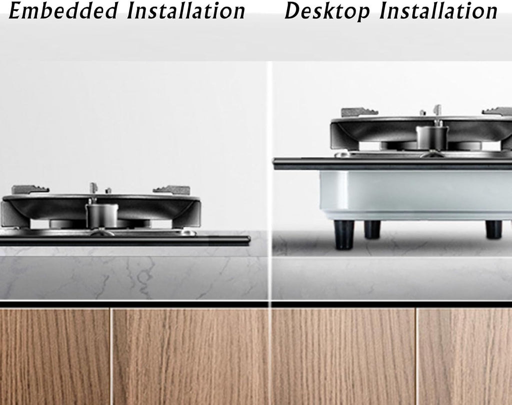 Gas Stove,with Protection Lock NG/LPG Gas Cooktop,Heat Load:4.5KW/15354BTU,for Home Indoor and Outdoor Camping,Pulse Ignition,1 Burner (Color : LPG)