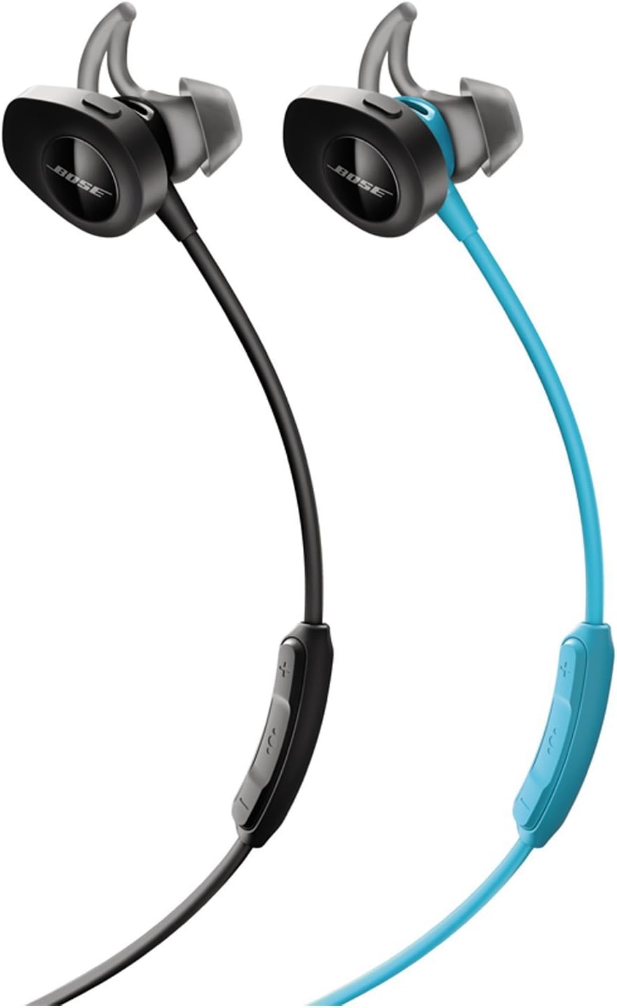 Bose SoundSport Wireless Headphones, Aqua (Renewed)