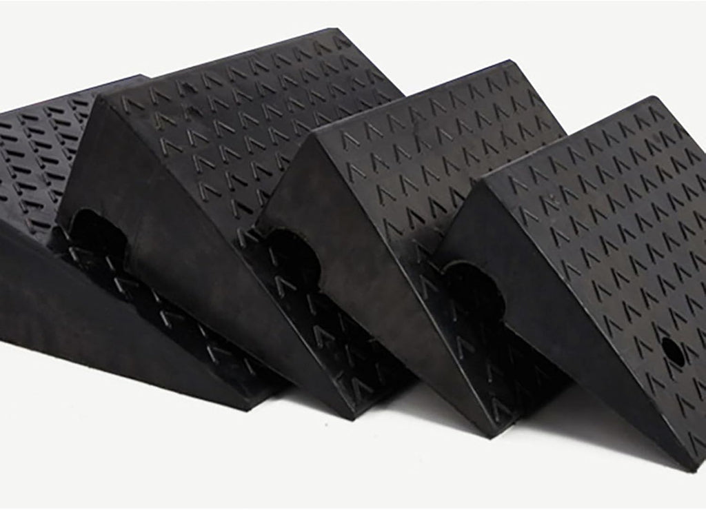 Rubber Door Threshold Ramp, Heavy Duty & Anti-Slip, Multi-Height Options, Ideal for Wheelchairs, Elderly & Pets, Suitable for Doorways, Garages, & Showers