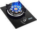 Gas Cooker,Single-burner nine-cavity dual-use, 8.5kW timer gas stove,for Family Restaurants Food Stalls(LPG)
