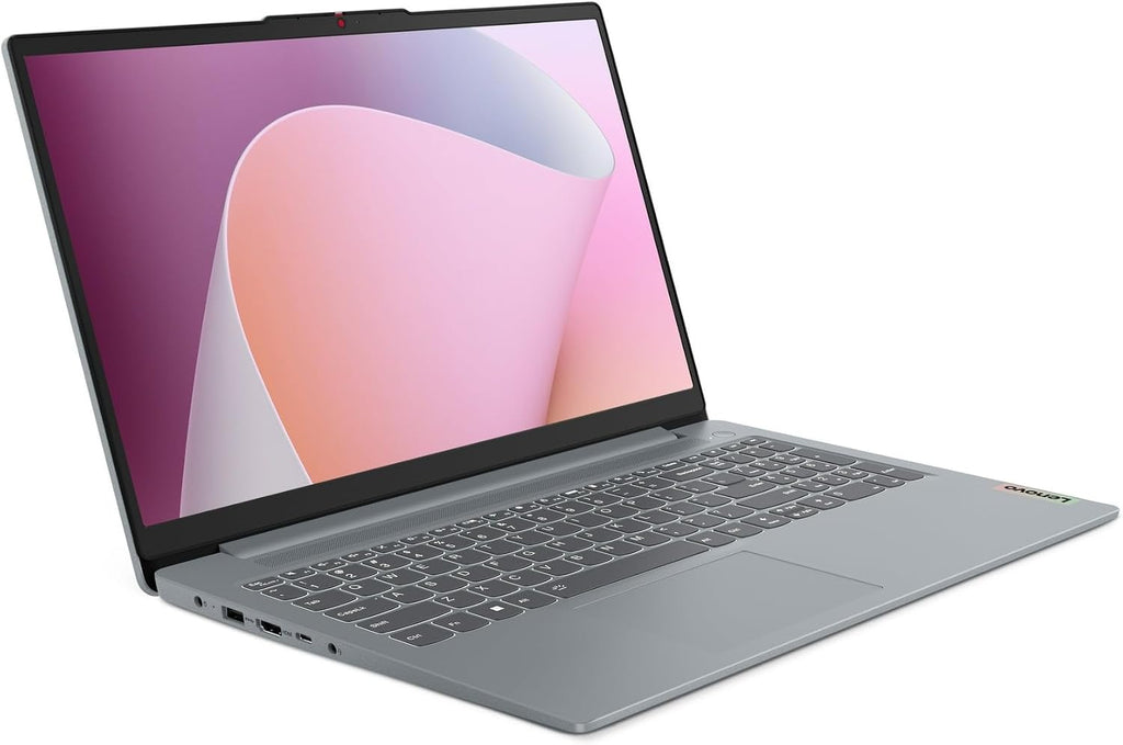 Lenovo IdeaPad Slim 3i 15.6' FHD Touch Laptop|AMD Ryzen 5 7520U(Beat i7-1255U)|AMD Radeon 610M|Grey|Backlit| 8GB RAM DDR5 | 512GB SSD | Windows 11 Pro | Bundle with Office 2021