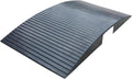 Curb ramp Bridge Ramp for Get in and Out of Houses, Rubber Threshold Ramps for Wheelchairs/Walkers, Non Slip Indoor Outdoor Patio Transition Ramp (Size : 50 * 91 * 8Cm(19.7 * 35.8 * 3.1Inch))
