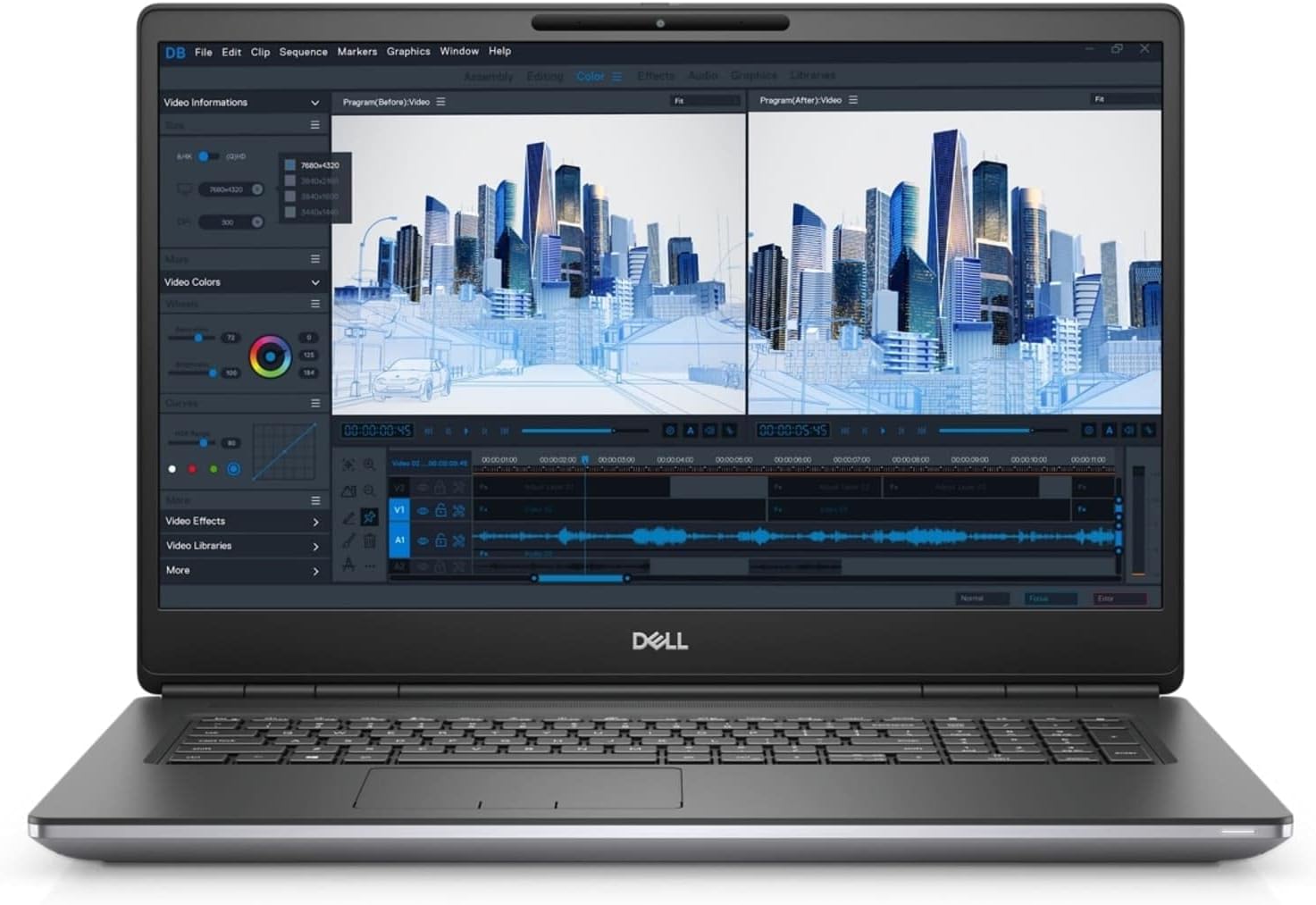 Dell Precision 7760 Workstation Laptop | 17.3' 1920x1080 FHD | Xeon W - 11955M - 1TB SSD Hard Drive - 64GB RAM - Nvidia RTX A5000 | 8 cores @ 5 GHz - 16GB GDDR6 Win 11 Pro Silver (Renewed)