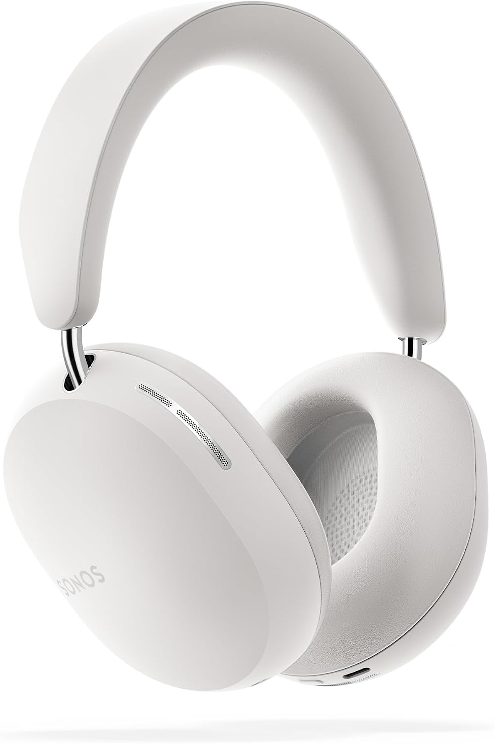 Sonos Ace | Noise Cancelling Wireless Over-Ear Headphones with Bluetooth, 30-Hour Battery Life, Spatial Audio, Dolby Atmos, Dynamic Head Tracking - White