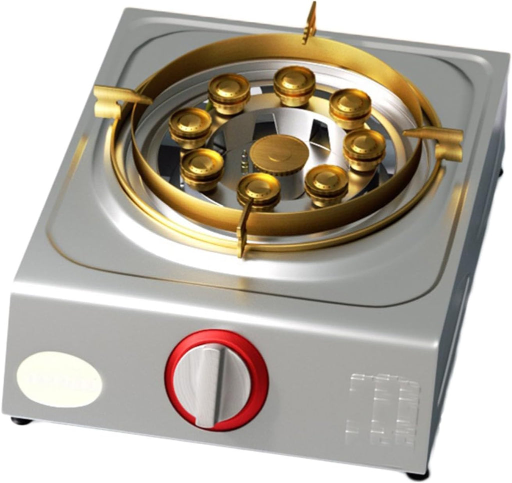 Portable Gas Stove,Cassette Stove,Max 14330.4BTU Single Burner Cassette Stove Piezo-Ceramic Ignition for Home Use Food Stalls and Canteens (Color : NG)