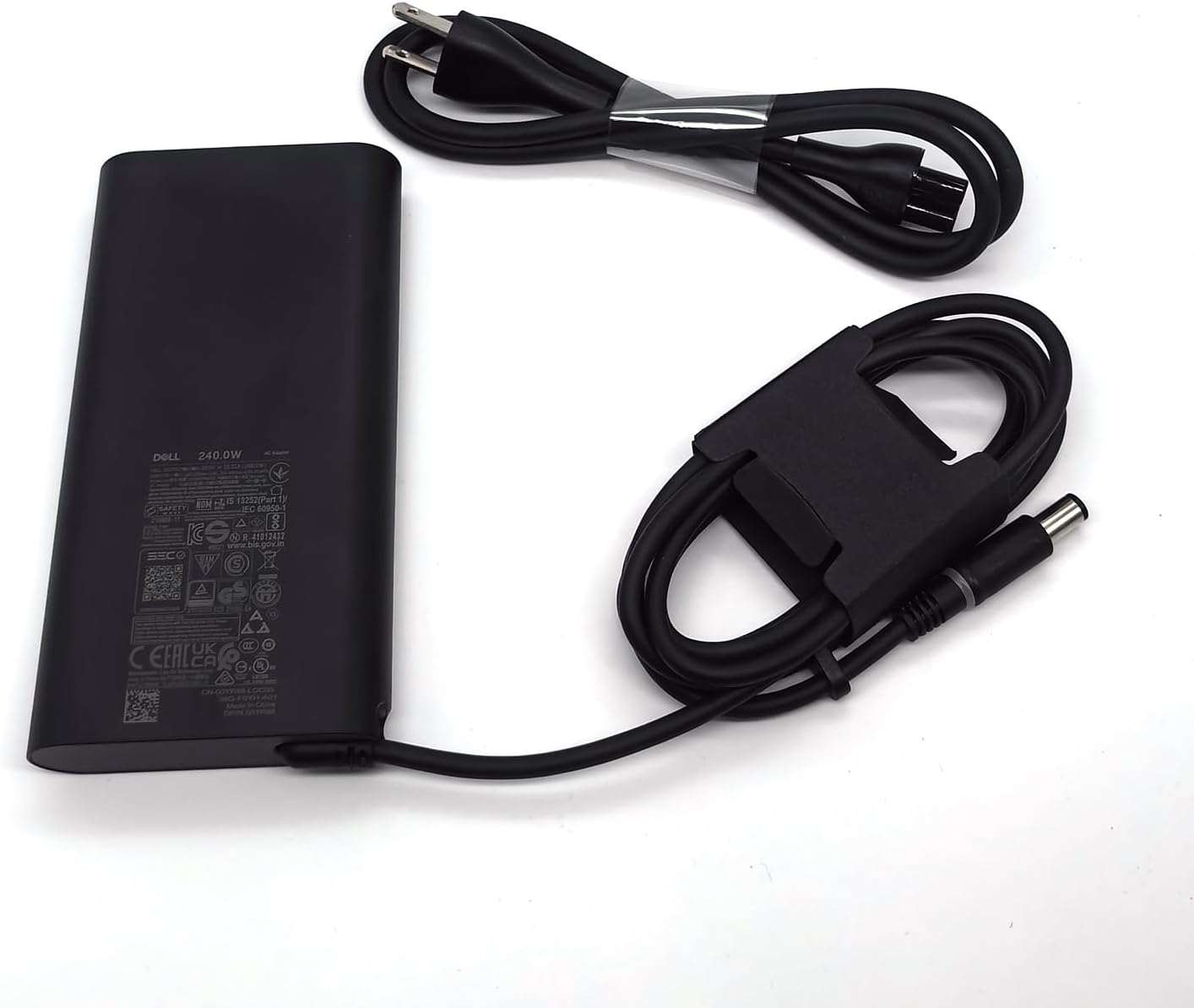 Dell Laptop Charger 240W Watt Barrel 7.4mm tip GAN AC Power Adapter,Precision 7670 7680 7770 7780 Charger, Black, LA240PM200