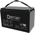 ML110-12 - 12 Volt 110 AH, Internal Thread (INT) Terminal, Rechargeable SLA AGM Battery