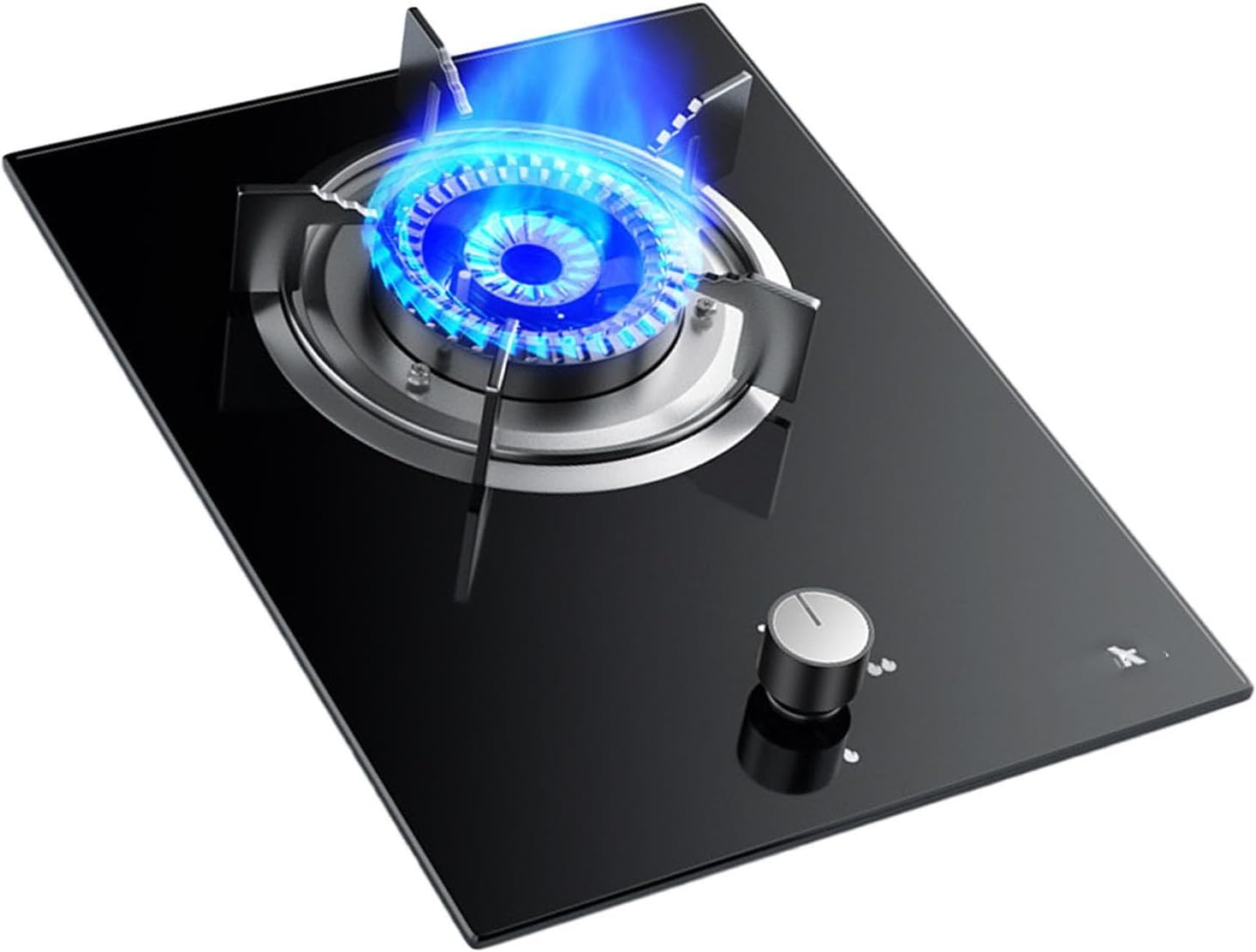 Propane Gas Stove,Propane Gas Stove,Tempered Glass Single Burner Propane Stove,Max 14330.4BTU Suitable for Apartments, Kitchens and More (Color : Black, Size : NG)