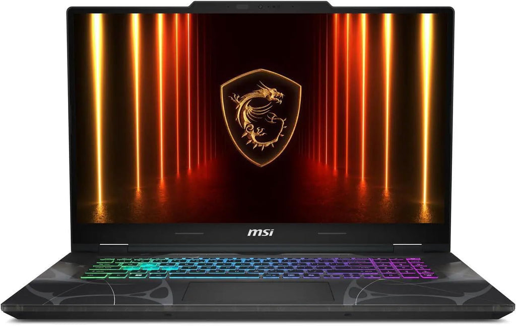 msi 2025 Gaming Laptop Cyborg Intel Core 7 240H 10-Core NVIDIA GeForce RTX 5060 8 GB 64 GB DDR5 2 TB SSD 17.3' 1920 x 1080 144 Hz Win11 Home Wi-Fi 6E Bluetooth 5.3 Numeric Keypad 720p HD Camera