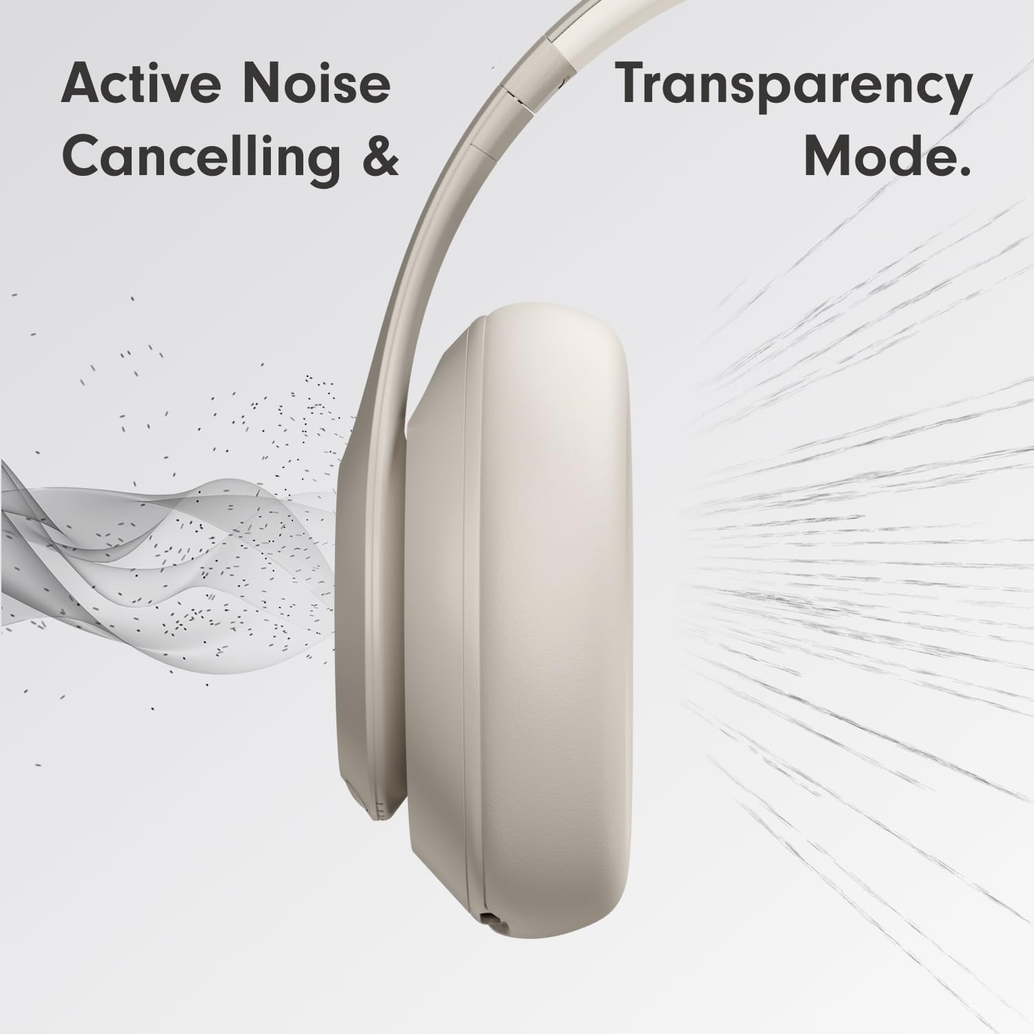Beats Studio Pro Bluetooth Noise Cancelling Headphones with Apple 20W USB-C Power Adapter - Sandstone