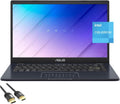 ASUS Laptop for Business & Student, 14' 1920x1080 FHD Display, Celeron N4500, 4GB RAM, 64GB eMMC + 128GB PCIe SSD, NumberPad, WiFi, USB-C, Fast Charge, HDMI, PDG HDMI Cable, Win 11 Home S, Star Black