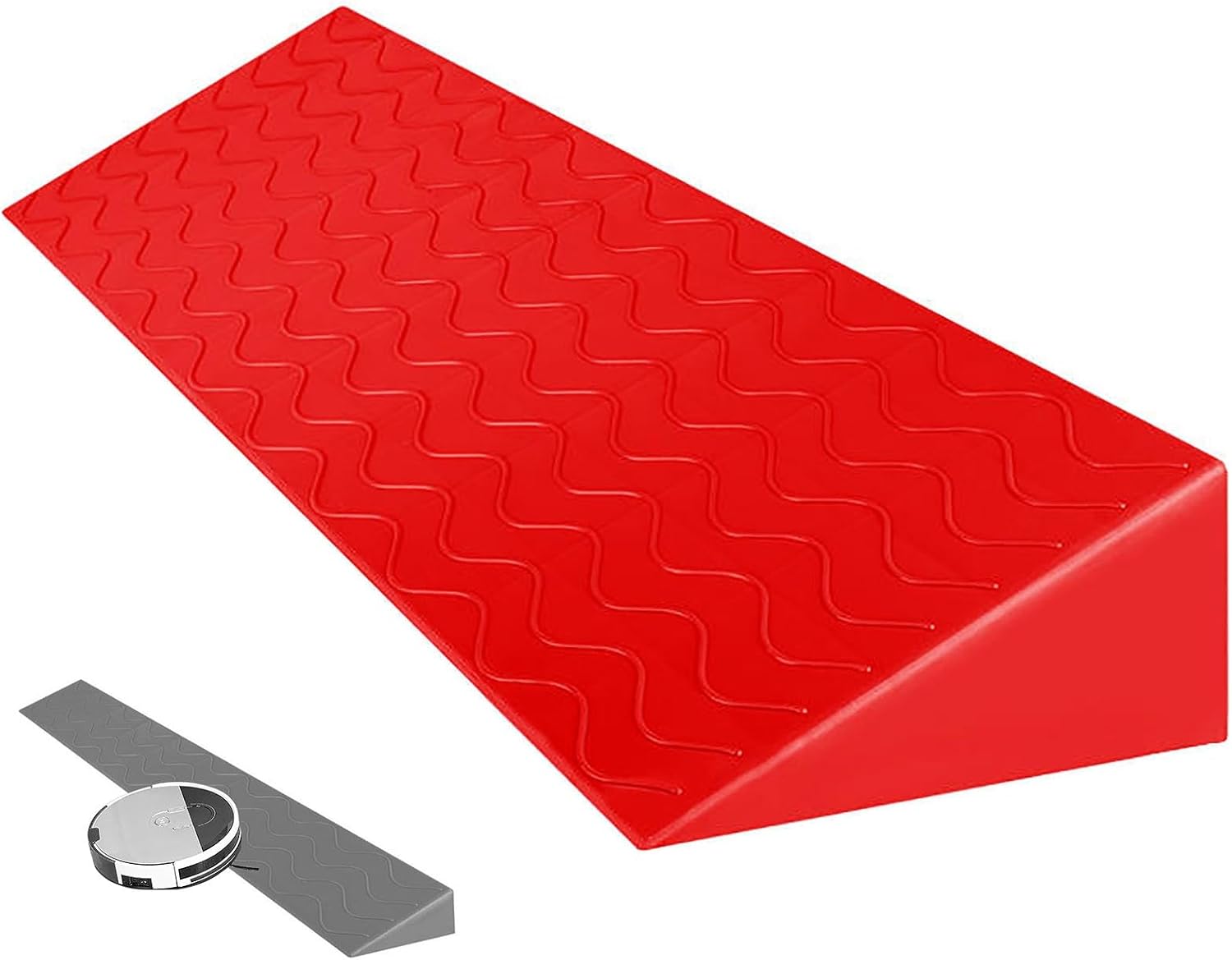 Ramps Portable Threshold Ramps, 3-9cm High, Indoor Curb Ramps, Non-Slip Kerb Ramp for Threshold Wheelchair Scooter Sweeping Robot, Door Step Accessible Rise Channel Mat (Color : Yellow, Size : 100x1