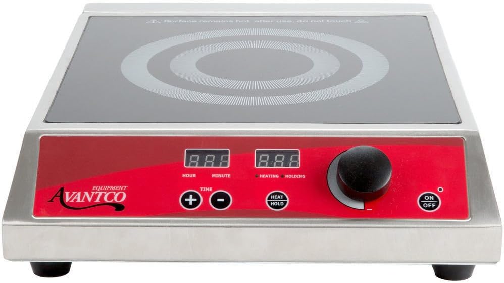 Avantco IC1800 NEW Countertop Induction Range / Cooker - 120V, 1800W ;supply_by_wedchef