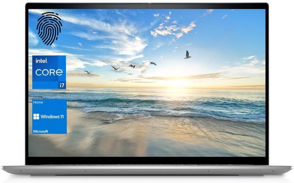 DELL Inspiron 16 Business Laptop, 16' FHD+ Display, Intel Core i7-1255U, 16GB RAM, 2TB SSD, Webcam, Fingerprint Reader, Backlit Keyboard, Wi-Fi 6, Windows 11 Pro