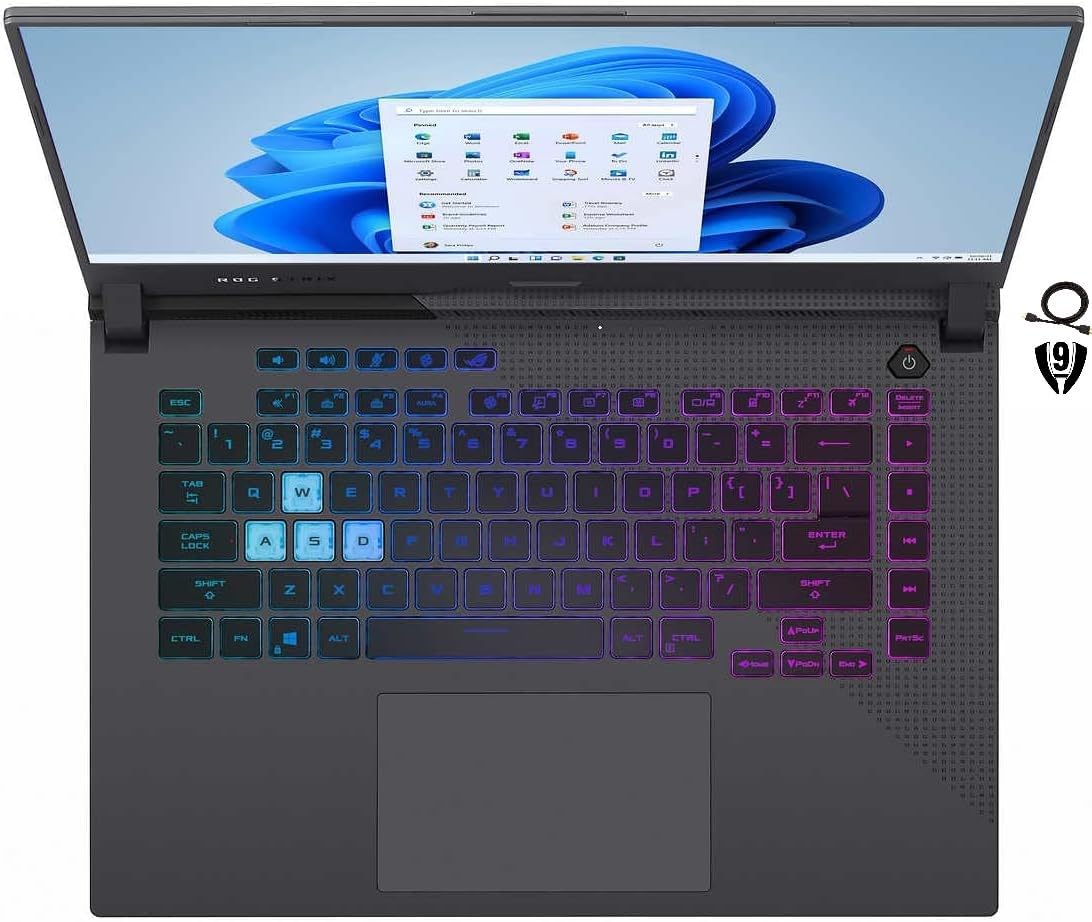 ASUS ROG Strix G15 15.6' FHD Gaming Laptop, NVIDIA GeForce RTX 3060, AMD Ryzen 7 4800H Processor, 16GB RAM 1TB SSD, Backlit Chiclet Keyboard 4-Zone RGB, Windows 11 Home, Gray