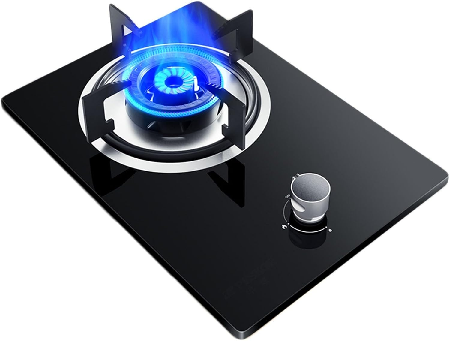 Propane Gas Stove,Tempered Glass Single Burner Propane Stove,Desktop Propane Gas Stove,Max 15354BTU Suitable for Kitchens, Apartments (Color : LPG, Size : Style 1)
