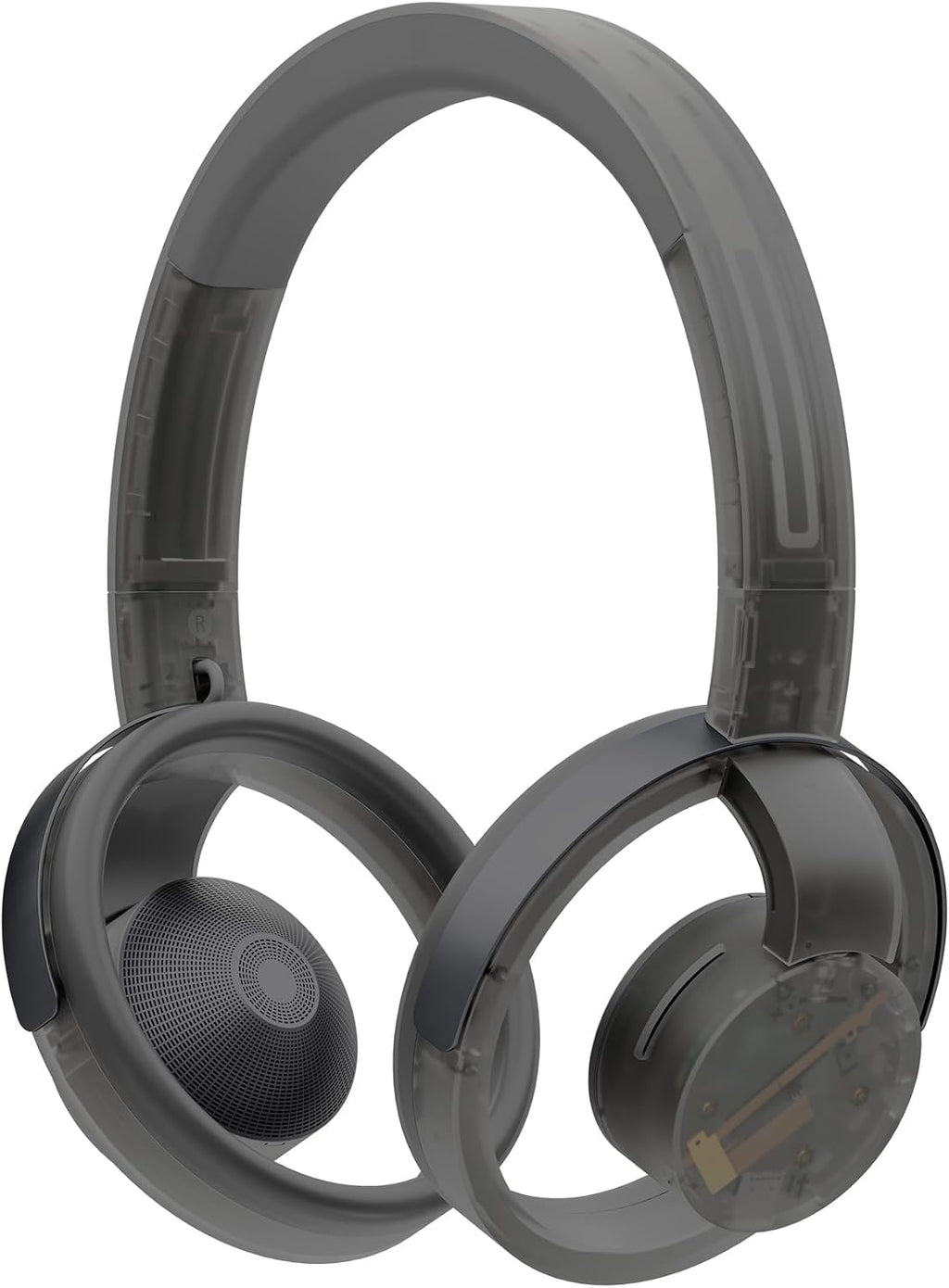 nwm ONE Wireless Open-Ear Headphones | Prevents Sound Leakage with PSZ Technology (Bone Conduction Alternative) | Bluetooth 5.3 | Multipoint | 20-Hour Battery Life with Microphone | Phantom Gray