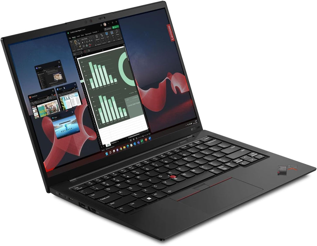 Lenovo Gen 11 ThinkPad X1 Carbon Laptop with Intel Core i7-1365U vPro Processor, 14' WUXGA 100% sRGB Anti-Glare Touchscreen, 32GB LPDDR5 RAM, 1TB Gen4 Performance SSD, Thunderbolt, and Windows 11 Pro