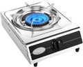 Portable Gas Stove,Cassette Stove,Max 14330.4BTU Single Burner Cassette Stove Piezo-Ceramic Ignition for Home Use Food Stalls and Canteens