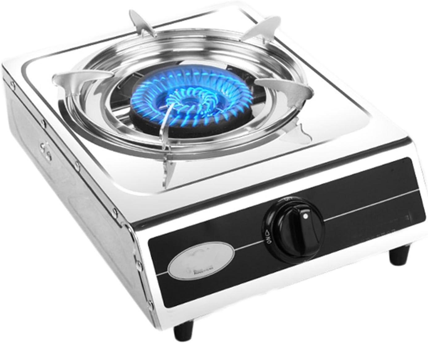 Portable Gas Stove,Cassette Stove,Max 14330.4BTU Single Burner Cassette Stove Piezo-Ceramic Ignition for Home Use Food Stalls and Canteens