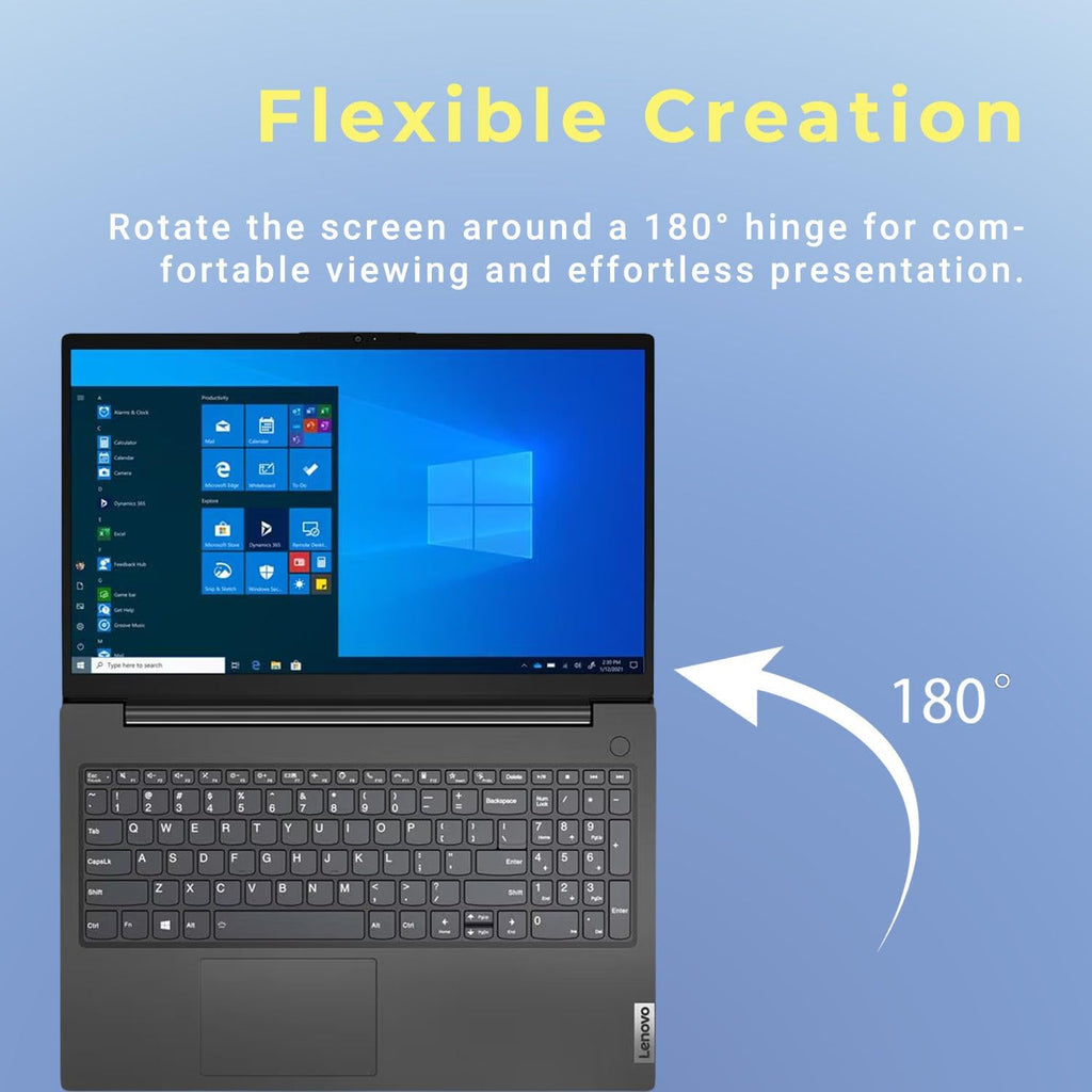 Lenovo V15 Business Laptop Computer, 15.6' FHD Display, Intel Processor, 16GB RAM, 2TB SSD, Long Battery Life, Privacy Shutter, Dolby Audio, Quiet Keyboard, Windows 11 Pro