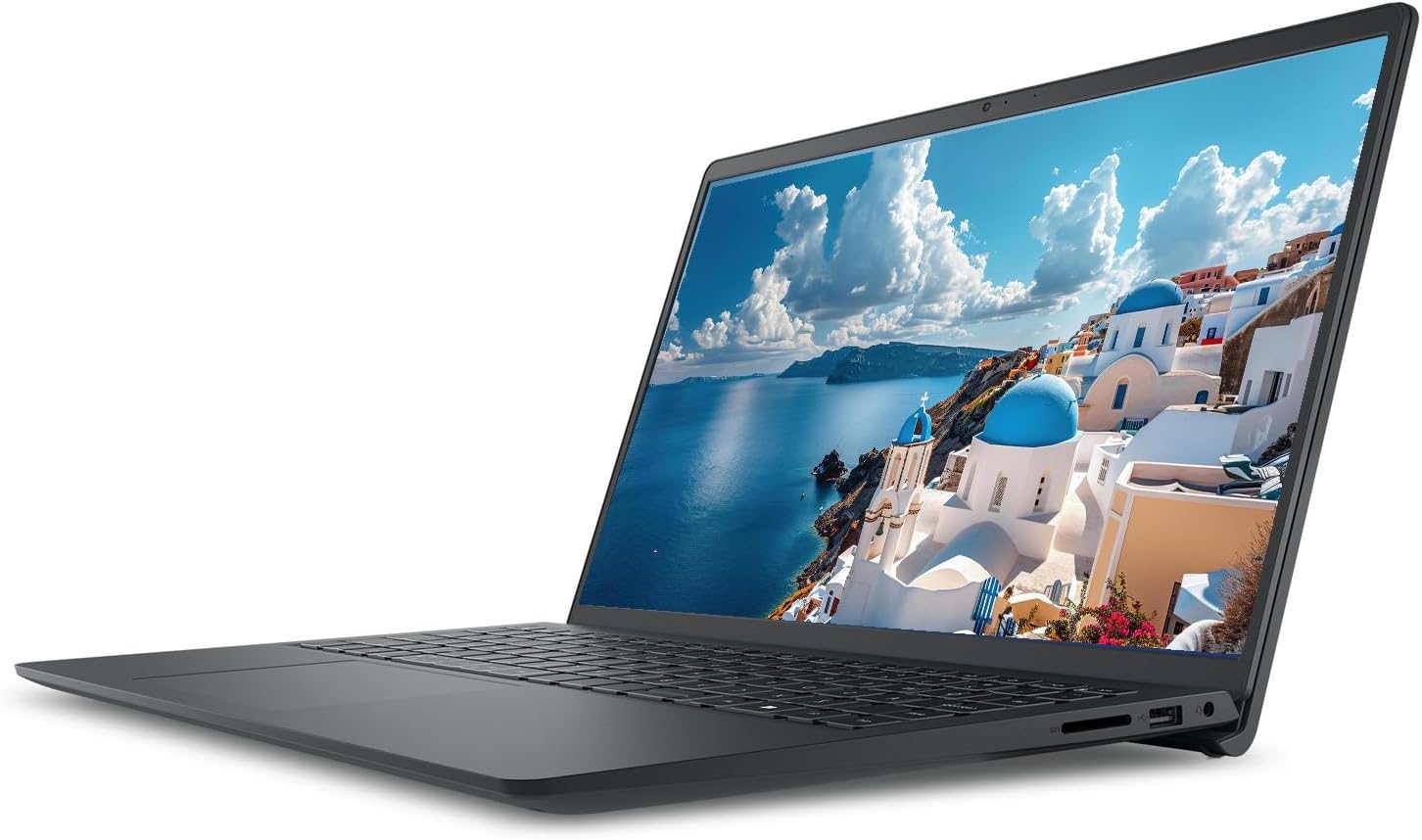 Dell 15.6' FHD Touchscreen Laptop, with Free Lifetime Microsoft Office, Intel Core i7-1355U, 32GB RAM, 1TB SSD, Intel UHD Graphics, Windows 11 Pro, Carbon Black