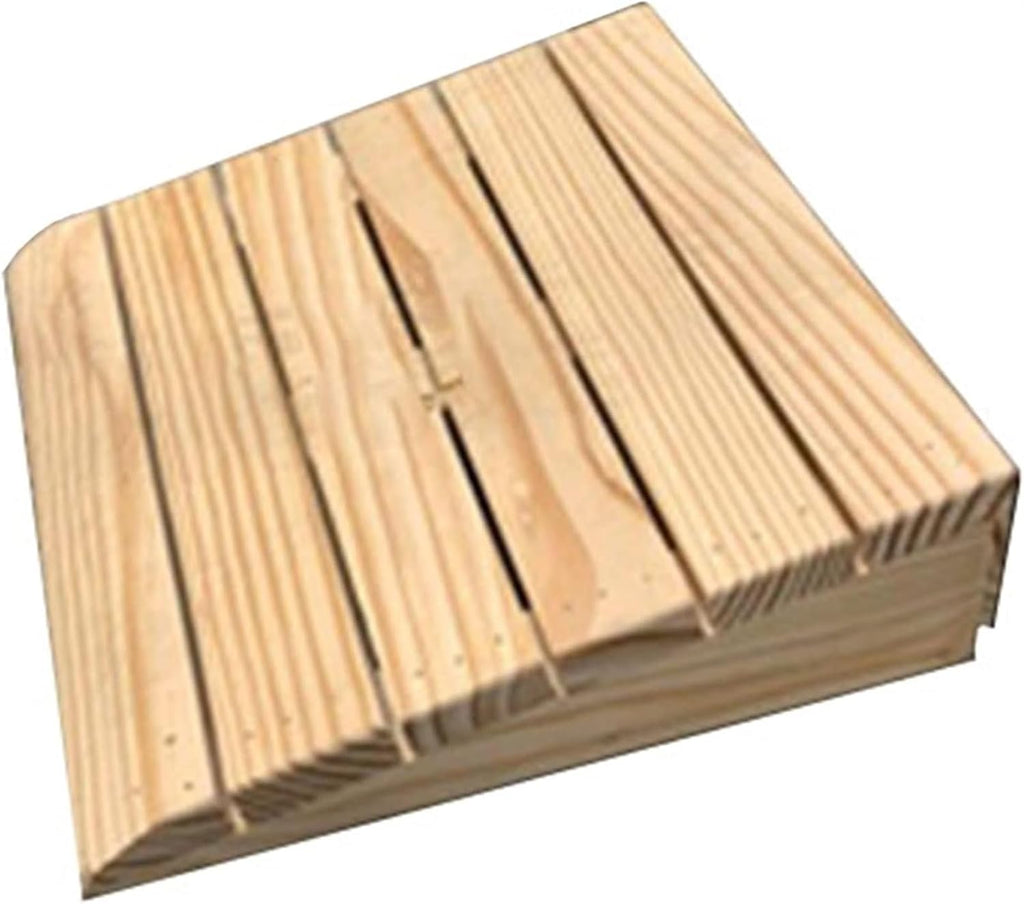 Ramps Threshold Ramp, Ramps Wooden Access for A Door Sill Outdoor Steps, 2.7' - 5.9' Rise, Threshold for Small Pets, Motorcycles, Doorways Slope(25.8x30x7cm/10x11.8x2.7)